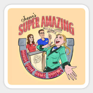 J.S.A.N.A.A.M.E.H.Q.G.S (yellow!) by ASwanNamedEmily Sticker